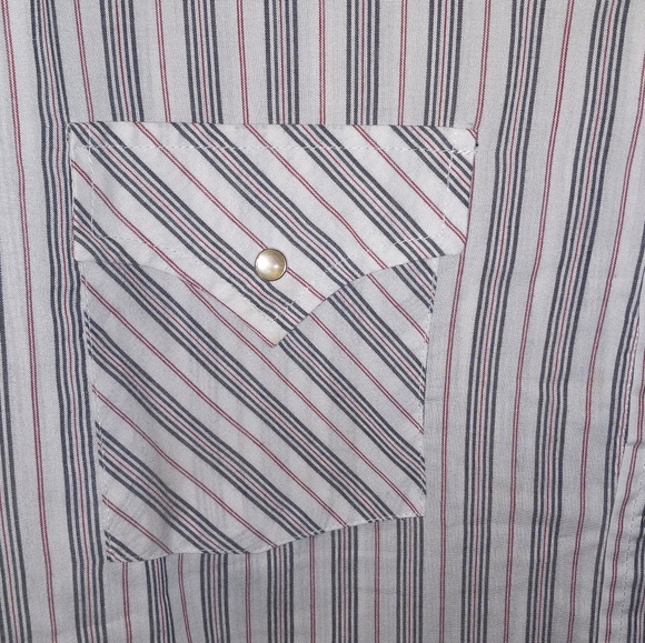 Plains Big Man Pearl Snap Short Sleeve Shirt - Picture 2 of 5